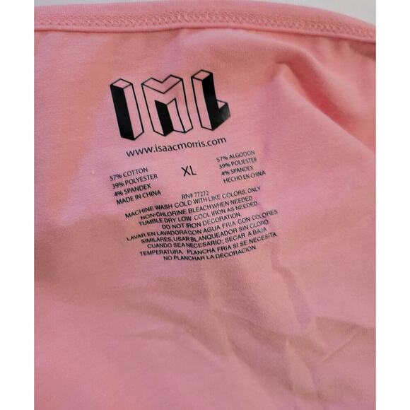 IML Isaac Morris USA pink patriotic women's Halter tank top - xl - Picture 5 of 6